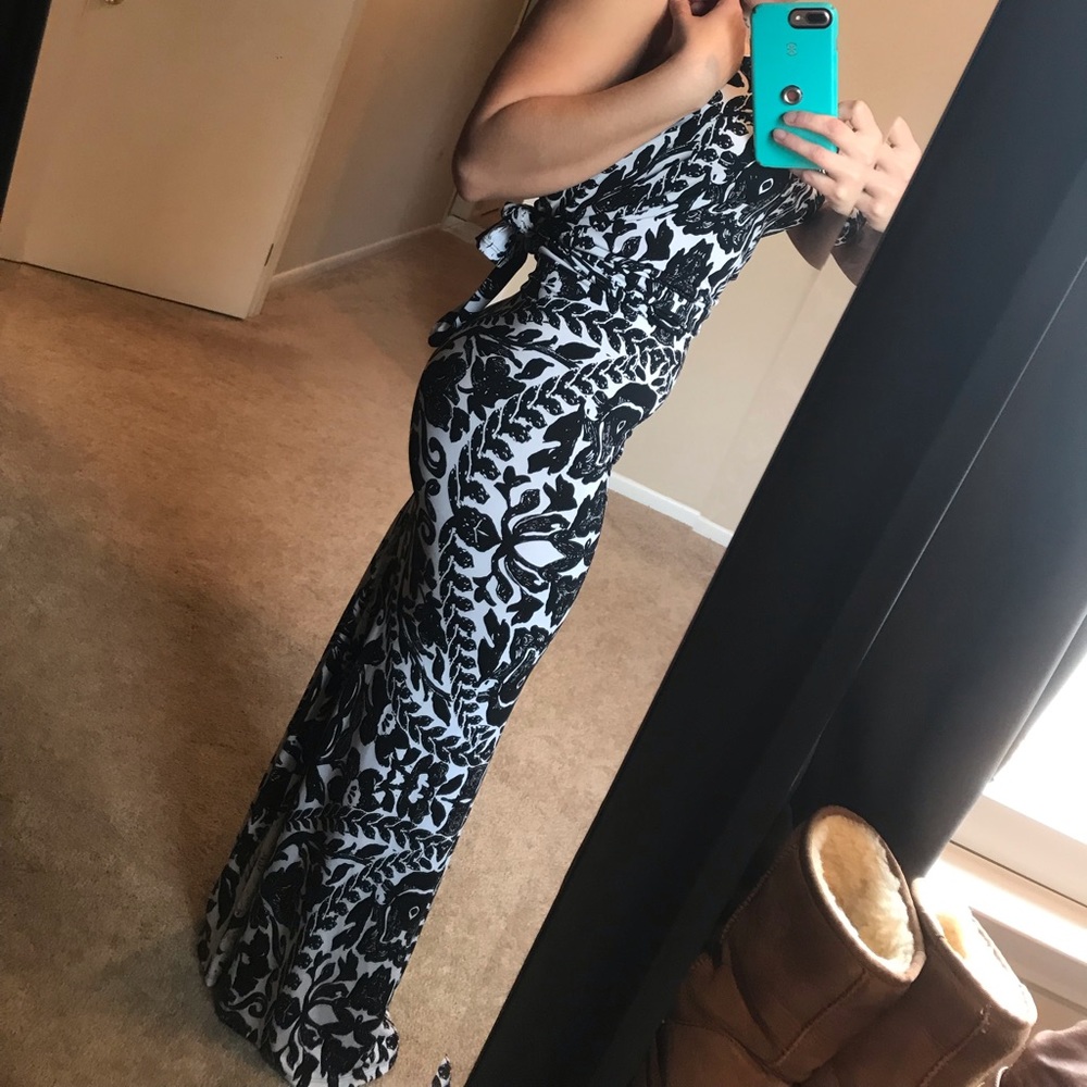 Floral maxi gown
